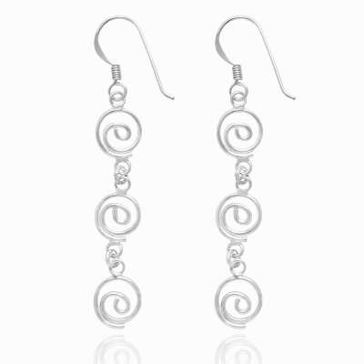 STERLING SILVER DANGLING EARRINGS!