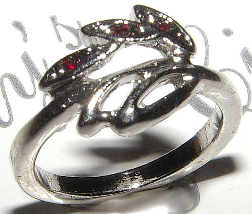 EXTREMELY BLING!!! RED Rhinestone Crystal Bling-Ring!