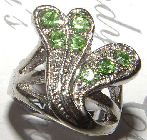 EXTREMELY BLING!!! Rhinestone Crystal Bling-Ring!