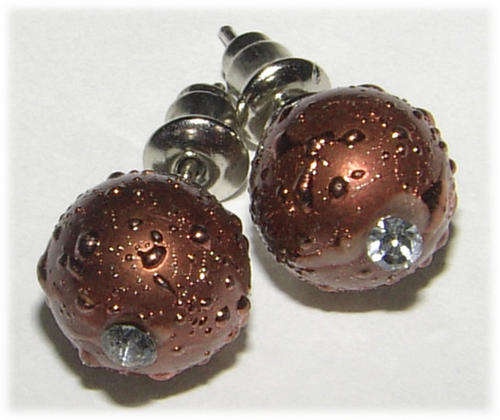 WOAW!!!! - 10mm ***GLITTERBALL*** EARRINGS!