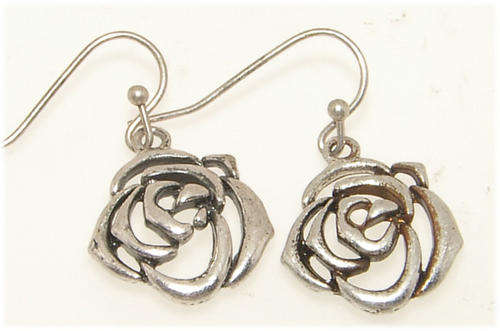 TIBETIAN SILVER DANGLING EARRINGS!