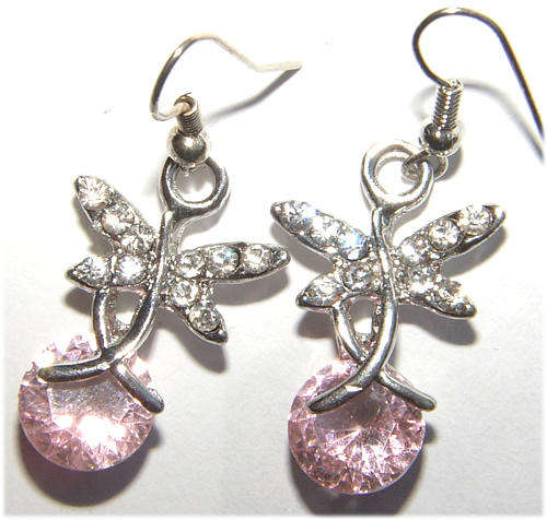 ***NEW!*** BEAUTIFUL DANGLING RHINESTONE FASHION EARRINGS!!!