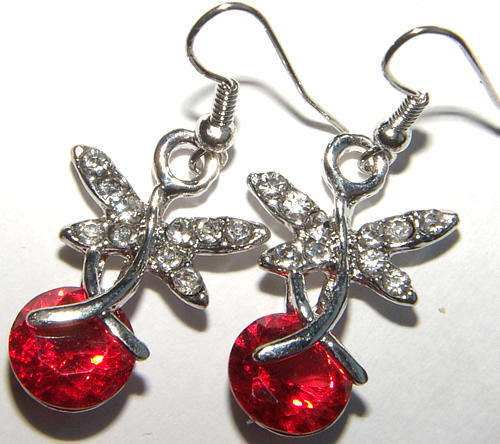 ***NEW!*** BEAUTIFUL DANGLING RHINESTONE FASHION EARRINGS!!!