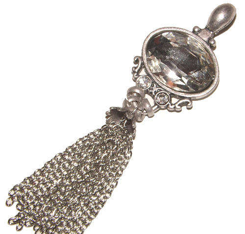***BRAND NEW!!!*** STUNNING CRYSTAL ENHANCER WITH OPENING BAIL!