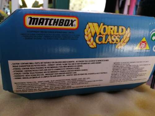 MATCHBOX, SUPERKINGS WORLD CLASS SERIES,1993, FERRARI TESTAROSSA,