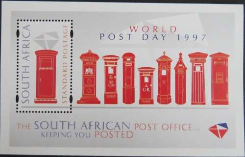 SACC  1068  World Post Day 1997 -   M/S