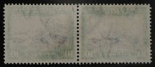 SACC 113: 1931. 1st Pictorials of S.W.A. 10s Welwitschia Plant used pr. Wmk. Multiple Springbok Head