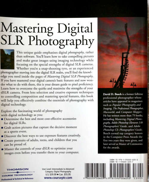 Mastering Digital SLR Photography