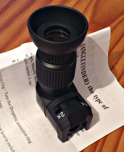 SEAGULL 1x - 2x RIGHT ANGLE VIEW FINDER