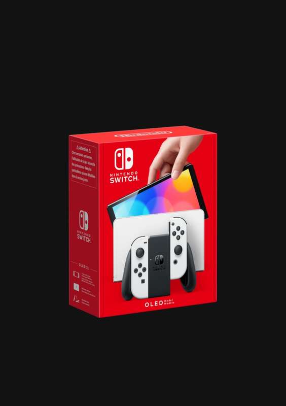 Nintendo switch Oled 4k White