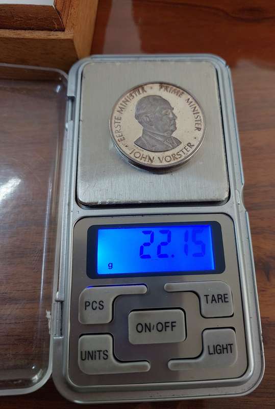 The national party of Sa .925ag gram 22.15 sterling silver 30 years as per photo