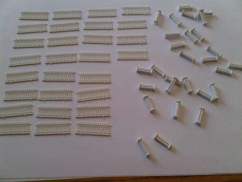 HO / N Scale fence