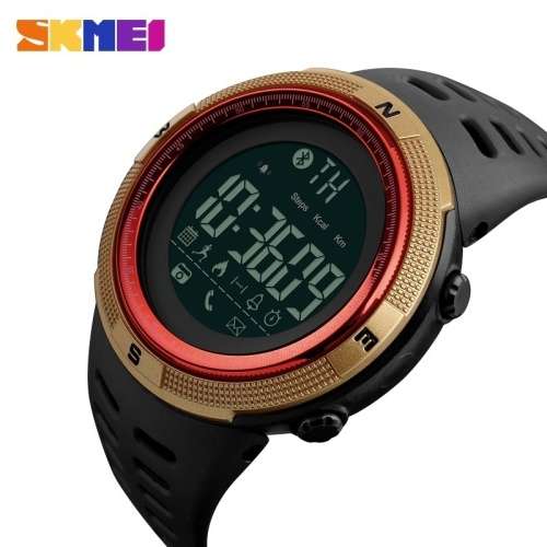 **LOWEST SHIPPING** SKMEI 1250 BLUETOOTH, PEDOMETER WATERPROOF WATCH FOR IOS AND ANDROID