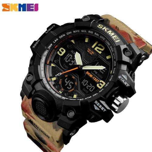 SKMEI MENS SPORT MULTIFUNCTIONAL 50M WATERPROOF WATCH - VARIOUS COLOURS AVAILABLE