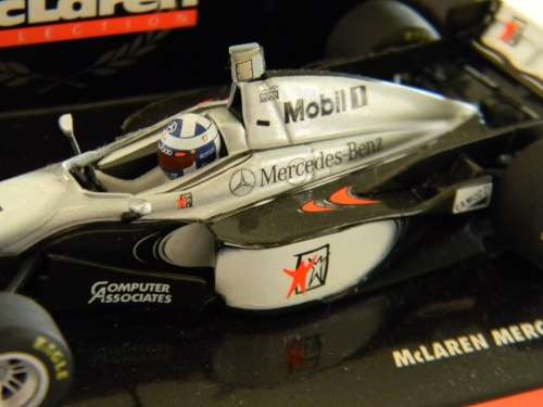 Vintage pre year 2000 Minichamps Scale 1:43 F1 McLaren MP4 D. Coulthard RARE ! Pristine in BOX