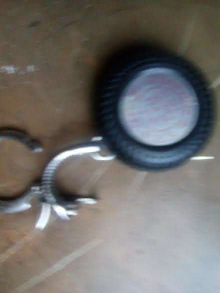 small vintage Measuring tape and keyring