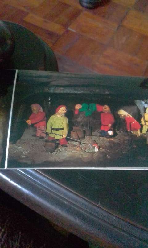 vintage postcard book fantasy glades 12 views