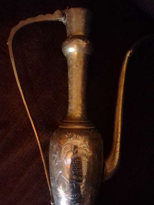 Lovely 50cm brass tea or coffee pot