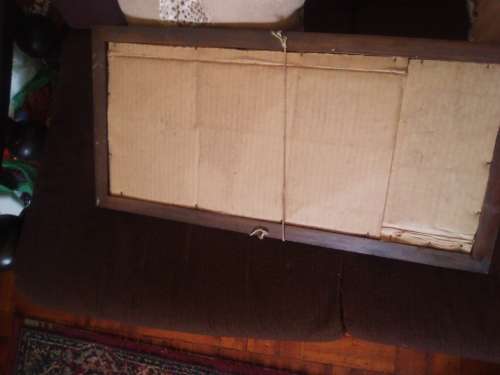 FRAMED PICTURE WITH GLASS