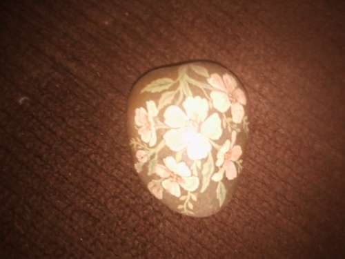 HAND PAINTED STONE
