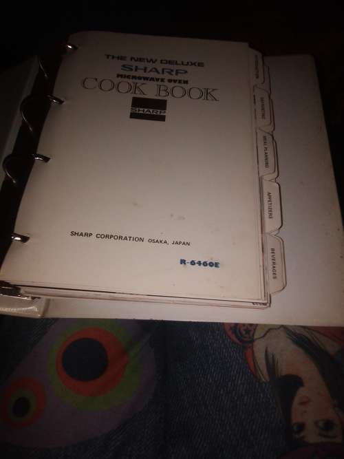 MICROWAVE SHARP OVEN COOKBOOK