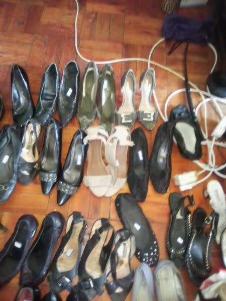 MIXED LOT SECONDHAND LADIES SHOES