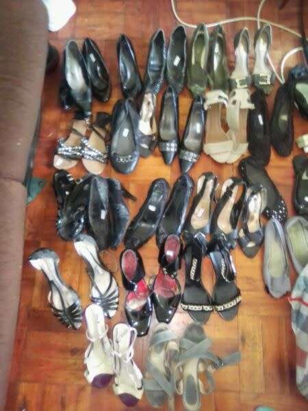 MIXED LOT SECONDHAND LADIES SHOES