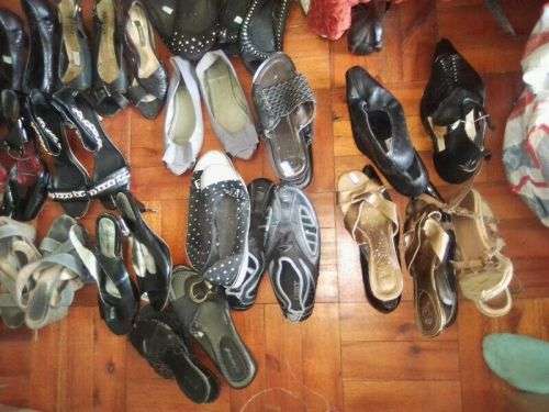 MIXED LOT SECONDHAND LADIES SHOES