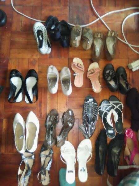 MIXED LOT SECONDHAND LADIES SHOES