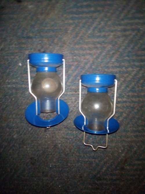 2 SMALL LANTERN  LAMPS