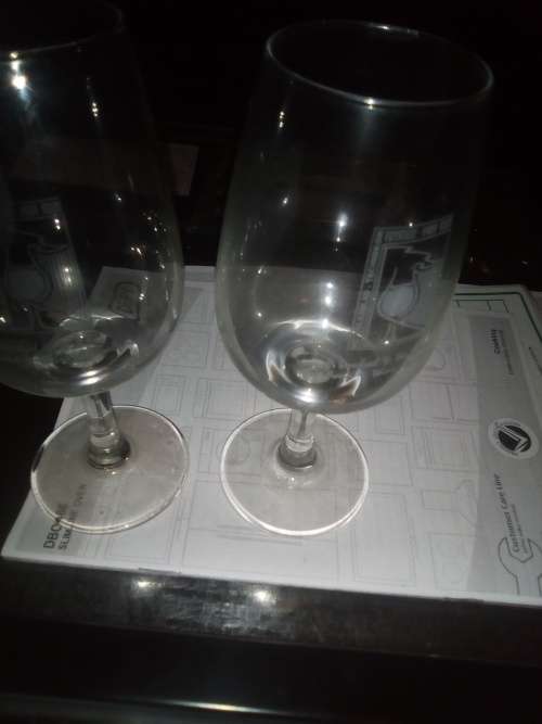 2 FOOD FESTIVAL GLASSES