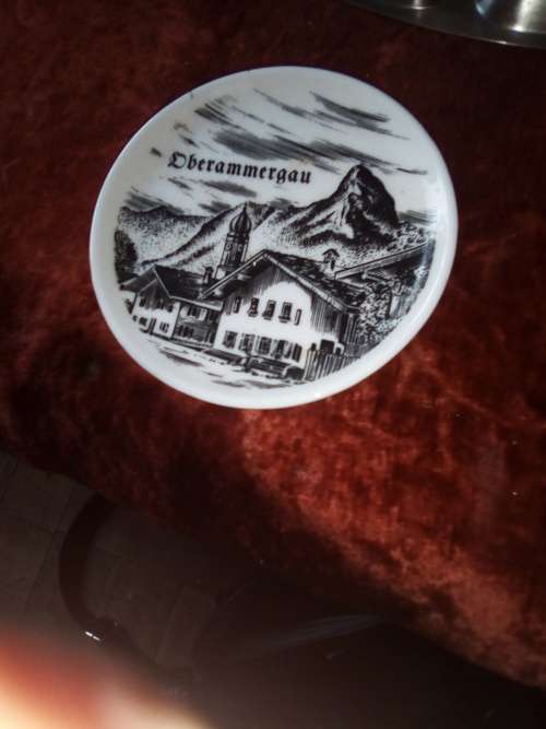 SMALL OBERAMERGAU WALL PLATE