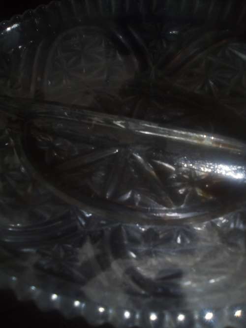 GLASS SALAD OR SNACK BOWL