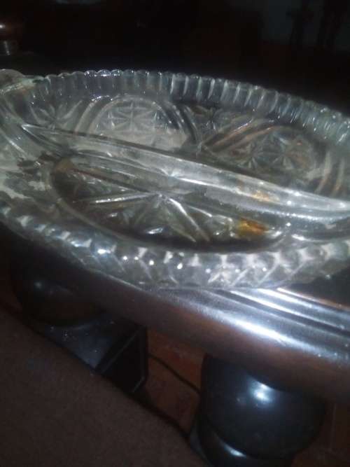 GLASS SALAD OR SNACK BOWL