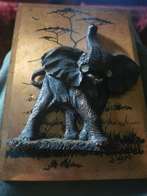 VINTAGE PURE COPPER  PLAQUE