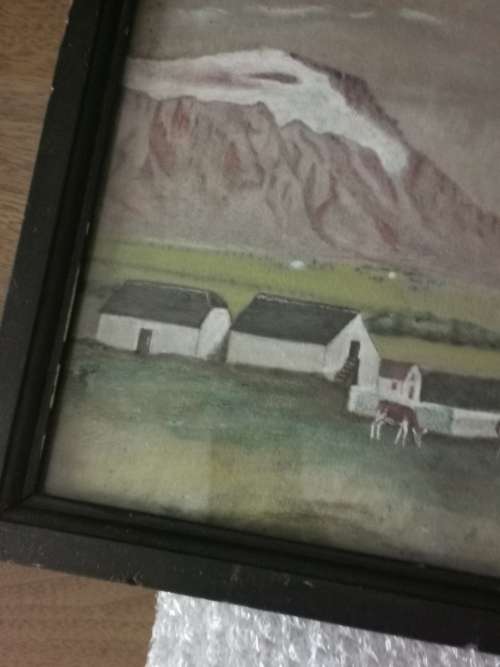 ANTIQUE ROSSALET PAINTING