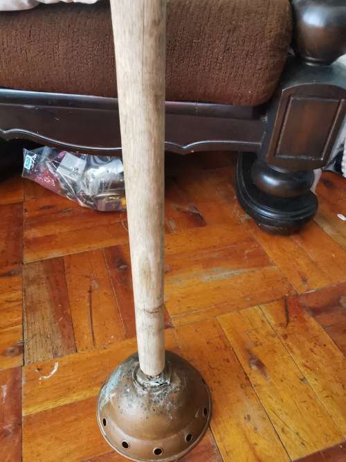 ANTIQUE COPPER SIMPLEX NO 6 WASHING DOLLY