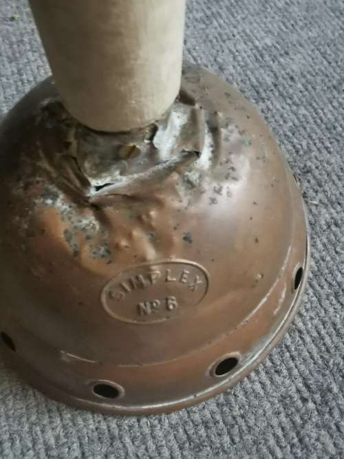 ANTIQUE COPPER SIMPLEX NO 6 WASHING DOLLY