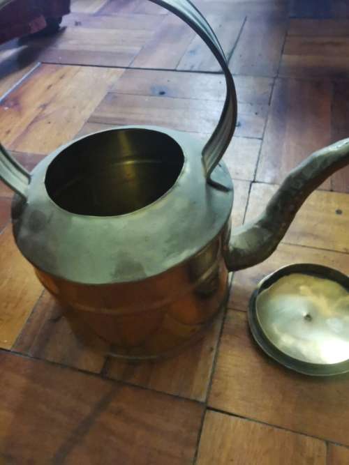 BRASS KETTLE LENGTH 24 CM