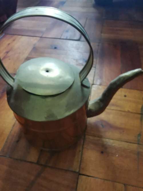 BRASS KETTLE LENGTH 24 CM