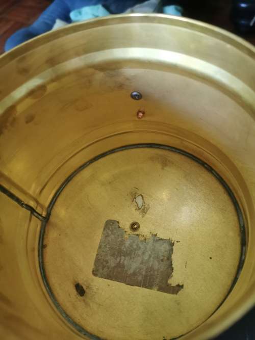 SOLID BRASS PLANTER