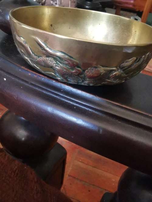 SMALL BRASS BUCKET