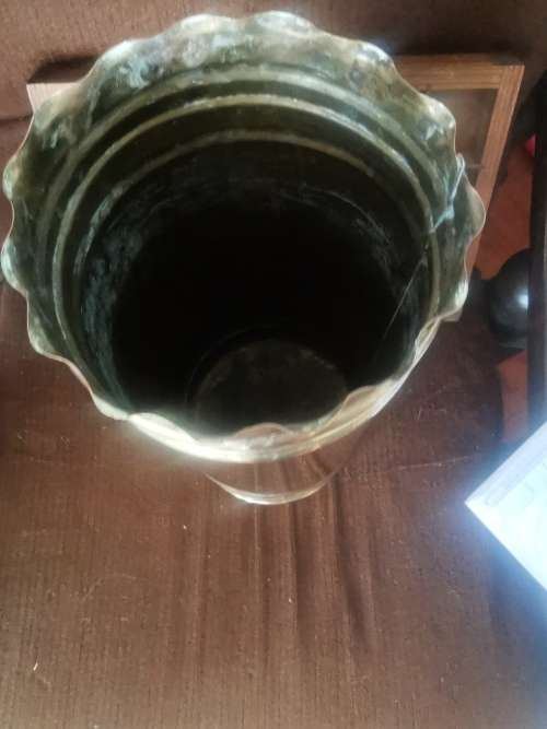 BRASS PLANTER 45CM