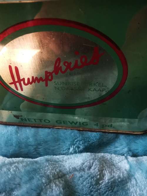 COLLECTABLE HUMPHRIES 4LB TIN