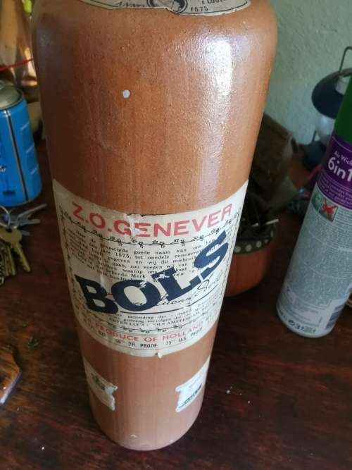 VINTAGE  BOLS BOTTLE
