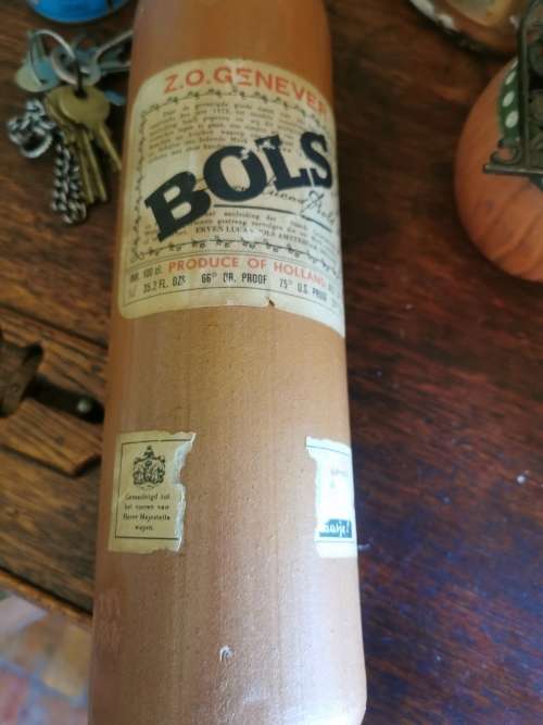 VINTAGE  BOLS BOTTLE
