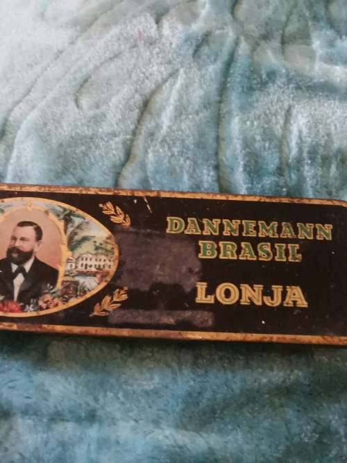 VINTAGE DANNEMAN LONJA BLADES TIN