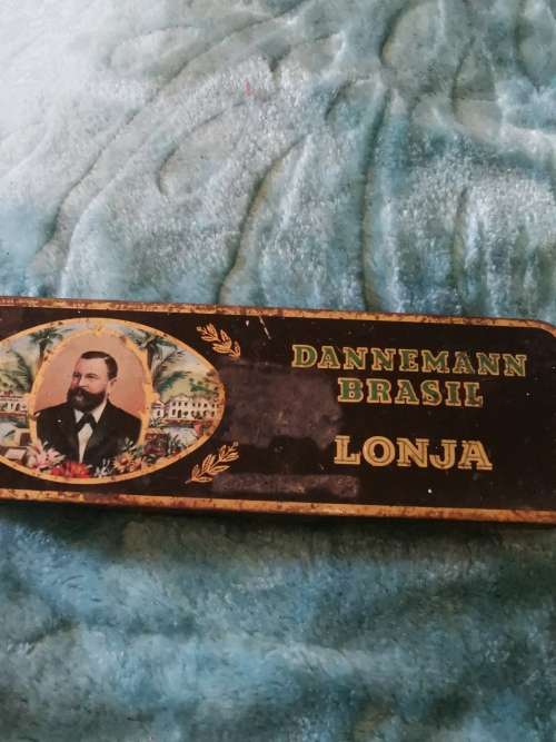 VINTAGE DANNEMAN LONJA BLADES TIN