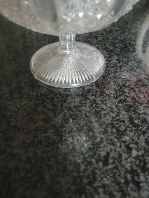 Antique  detailed glass  holder