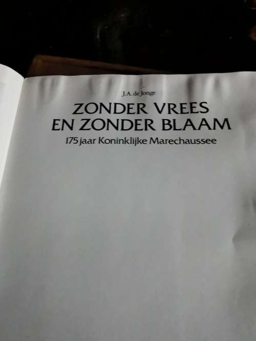 VINTAGE BOOK ZONDER VREES EN ZONDER BLAAM